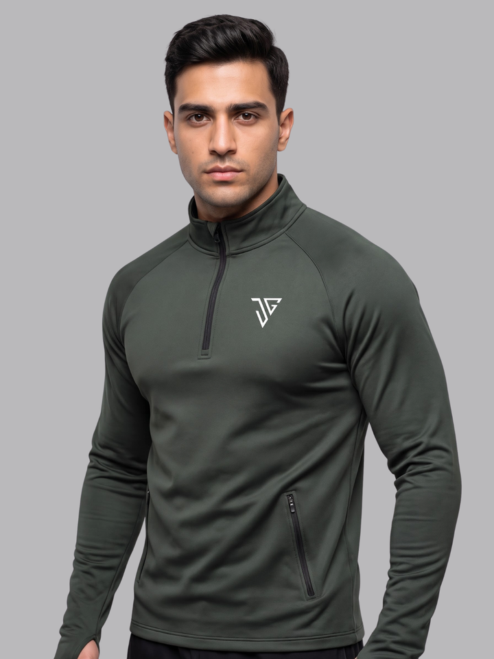 Flex Pullover Olive
