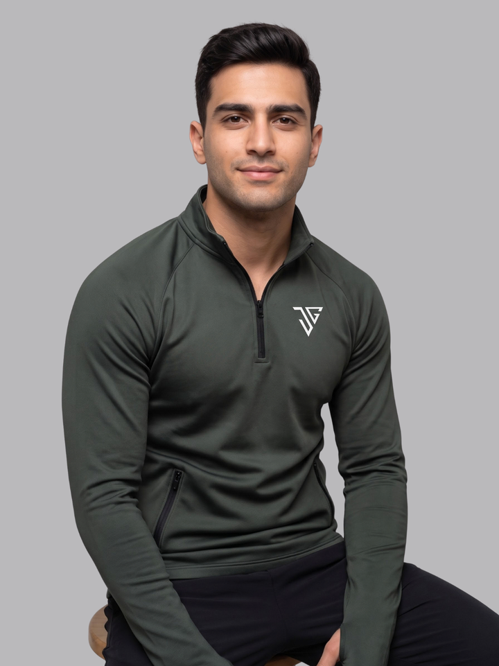 Flex Pullover Olive